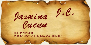 Jasmina Ćućun vizit kartica